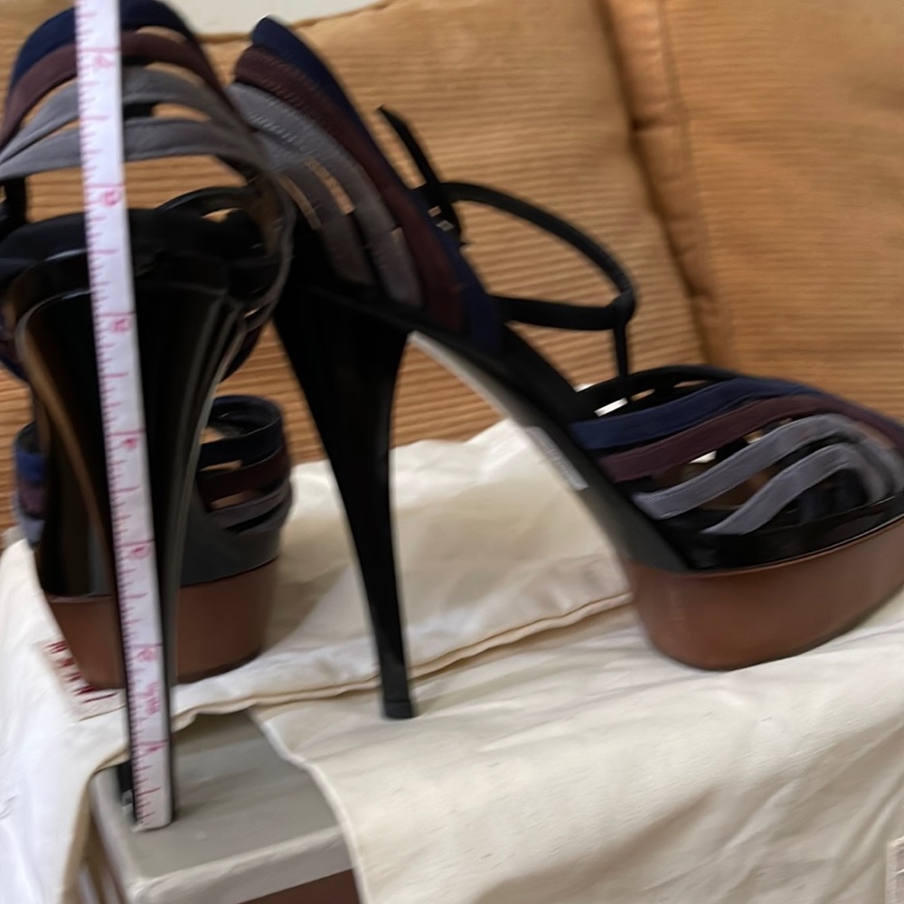 Marni Suede Platform Sandal Sz 8/38